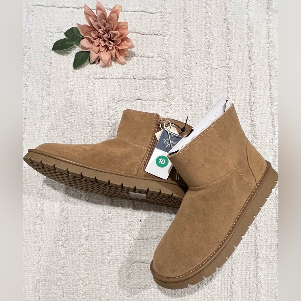 UNIVERSAL THREAD Tan Memory Foam Boots- Various Sizes - Picture 6 of 7